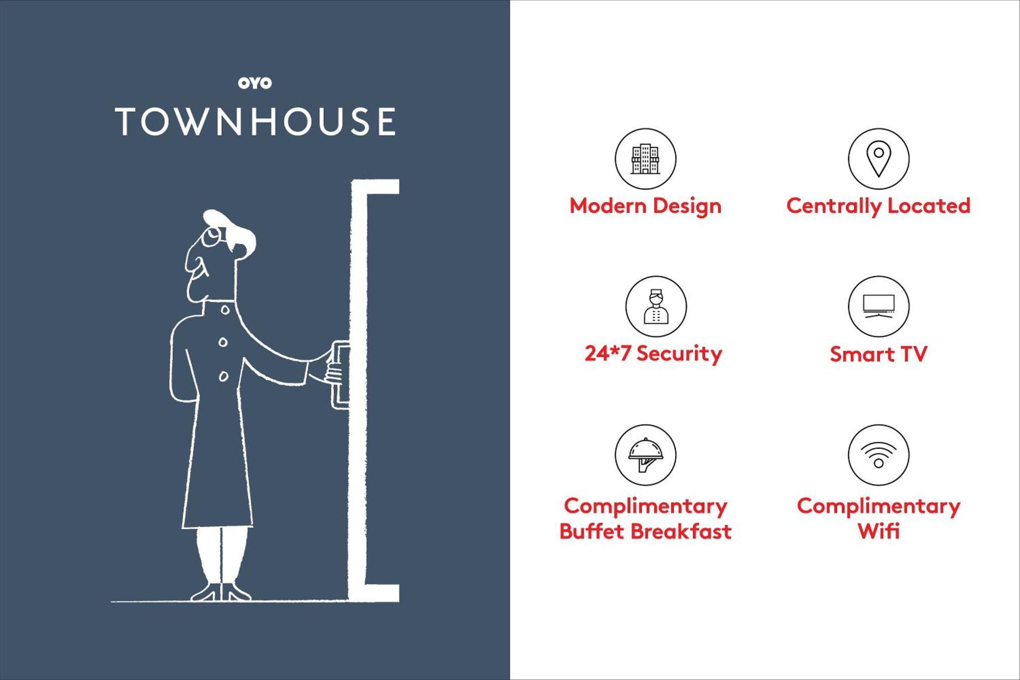 Townhouse The Awadh Airport Near Chaudhary Charan Singh International Airport Hotell Bijnaur Eksteriør bilde